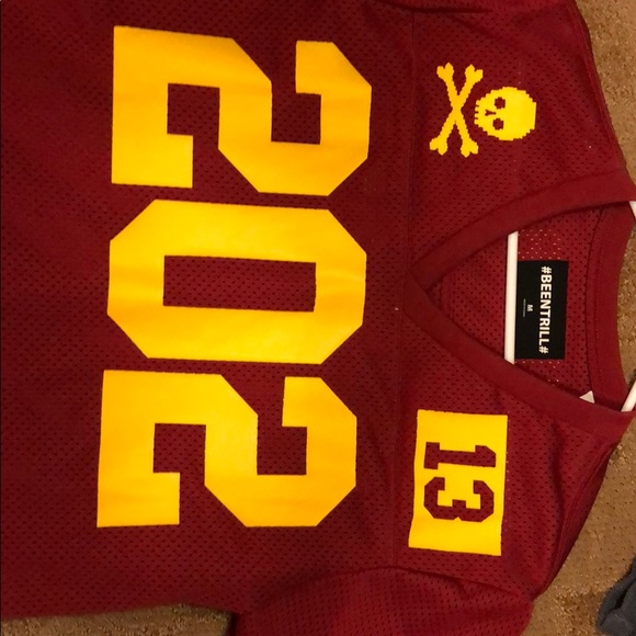 Brand new been trill pacsun red jersey - Picture 2 of 9